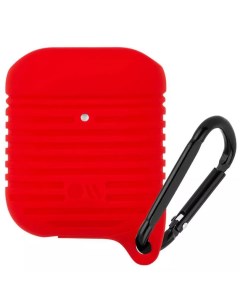 Чехол CM041632 для Apple AirPods 1 2 Water Resistant Red Black Case-mate