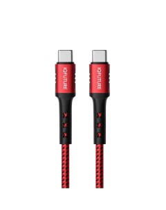Кабель USB Type C USB Type C IQ UC3A 3А 2 м красный Iqfuture
