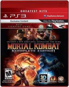 Игра Mortal Kombat Komplete Edition для PlayStation 3 Nobrand