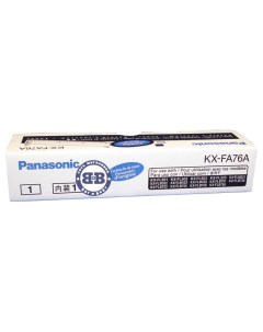 Картридж для лазерного принтера KX FA76A черный оригинал Panasonic