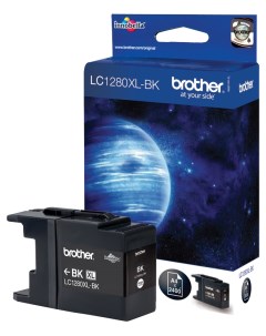 Картридж для струйного принтера LC 1280XL BK черный оригинал Brother