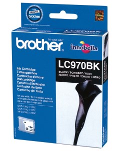 Картридж для струйного принтера LC 970B черный оригинал Brother