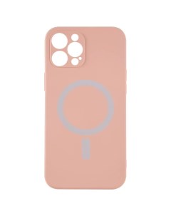 Чехол накладка для iPhone 12 Pro Max для magsafe персиковая Barn&hollis