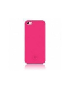 Чехол Ultra Thin High Strength для Apple iPhone SE 5S 5 пластиковый розовый Red angel