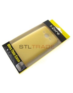 Силиконовый чехол для Samsung G355H Core 2 желтый I-zore