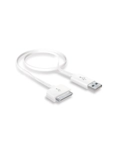 Кабель USB Apple 30 pin белый 1 м для iPhone 2G 3G 3Gs 4 4S Craftmann