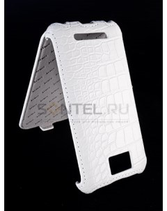 Чехол книжка Armor для Samsung i8750 Ativ S крокодил белый Armor case
