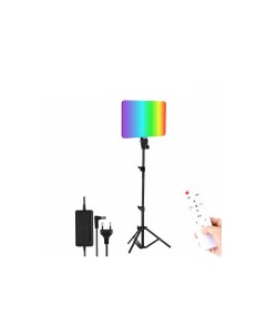 Осветитель PM 36 с регулировкой цвета и яркости профессиональный свет RGB на штативе JBH Mobicent