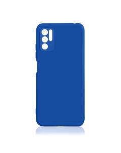 Чехол Microfiber Case для Xiaomi Redmi Note 10T Poco M3 Pro синий Borasco