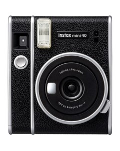 Фотоаппарат моментальной печати Instax Mini 40 EX D Black Fujifilm