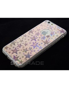 Силиконовый чехол для iPhone 6 4 7 розовый в тех уп Star