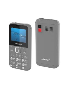 Мобильный телефон B200 Серый 4620039114552 Maxvi