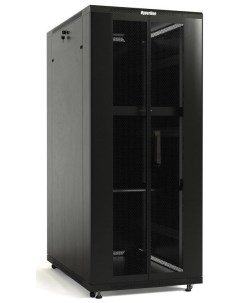 Серверный шкаф TTB 4281 DD RAL9004 глубина 100см черный Hyperline