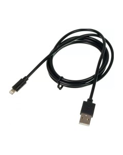 Кабель USB A m Lightning m 1 2м black Digma