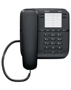 Проводной телефон DA410 черный Gigaset