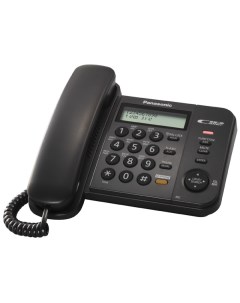 Проводной телефон KX TS2358 RUB черный Panasonic