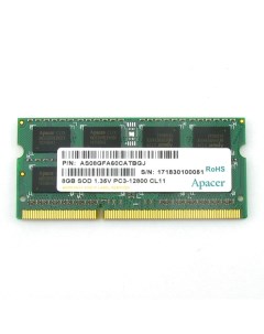 Оперативная память 8Gb DDR III 1600MHz SO DIMM AS08GFA60CATBGJ Apacer