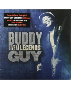 Buddy Guy LIVE AT LEGENDS Blue White Split Color Vinyl Silvertone records
