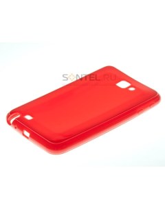 Силиконовый чехол для Samsung i9220 красный в тех уп Tpu