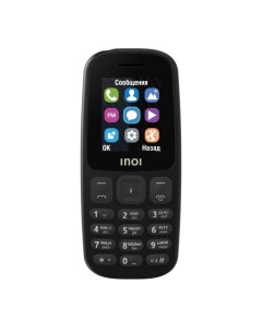 Мобильный телефон 100 2 Sim Black Inoi