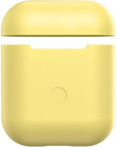 Чехол 99300586 для Apple AirPods 2 Yellow Nobrand