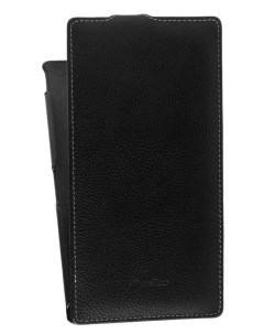 Чехол для Sony Xperia Z Leather Case Jacka Type Black LC 53634 Melkco