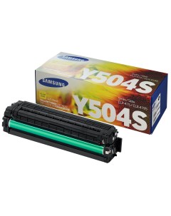 Картридж для лазерного принтера CLT Y504S желтый оригинал Samsung