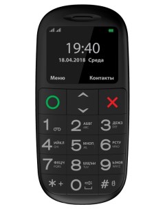 Мобильный телефон С312 Black White Vertex