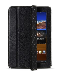 Кожаный чехол для Samsung Galaxy Tab 7 7 P6810 P6800 Slimme Cover чёрный Melkco