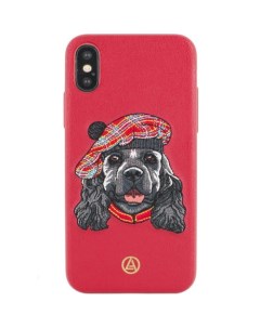 Чехол Puppy Series для iPhone X Red Luna aristo