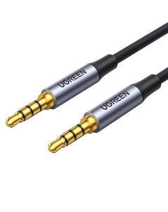 Кабель AV183 20497 3 5mm Male to Male 4 Pole Microphone Audio Cable Длина 1 5м Ugreen