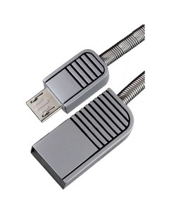 Дата кабель Linyo RC 088m USB microUSB шкатулка дерево 2 1A 1 м Silver Remax