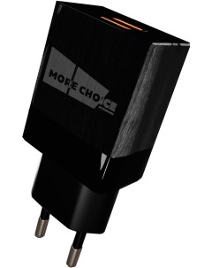 Сетевое зарядное устройство 2USB 2 1A для Type C NC24a Black More choice