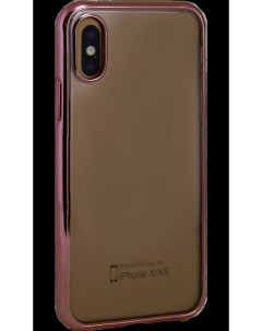 Чехол крышка для iPhone X Xs MR 8808 полиуретан розовое золото Miracase