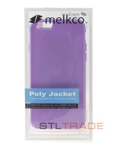 Силиконовый чехол для iPhone 6 4 7 Poly Jacket сиреневый Melkco