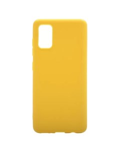 Чехол накладка Flex для Samsung A41 2020 Yellow More choice