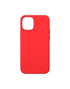 Чехол LuazON для телефона iPhone 12 mini Soft touch силикон красный Luazon home