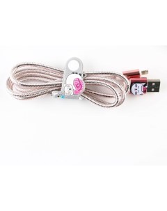 Набор держатель для провода кабель micro USB Котики 1А 1м Like me
