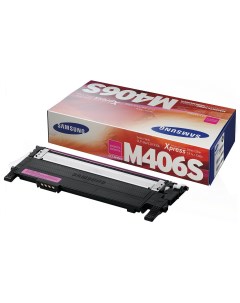 Картридж для лазерного принтера CLT M406S пурпурный оригинал Samsung