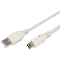 Кабель 18 1136 Mini USB USB A 3 м белый Rexant