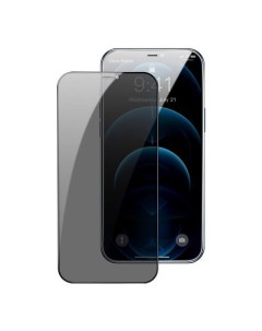 Защитное стекло антишпион для iPhone 12 Pro Max 6 7 2 шт Black SGAPIPH67N KT01 Baseus