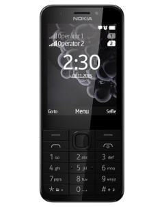 Мобильный телефон 230 Dual Sim Dark Silver Nokia