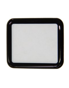 Защитная пленка для Watch Series 1 2 3 42 mm полное покрытие силикон черный Promise mobile
