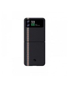 Чехол Fusion Weaving MagEZ Case 3 для Samsung Galaxy Z Flip4 Rhapsody кевлар ара Pitaka