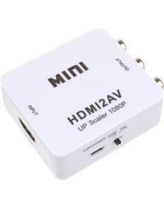 Переходник HDMI G 3RCA G output конвертер белый Радиосфера