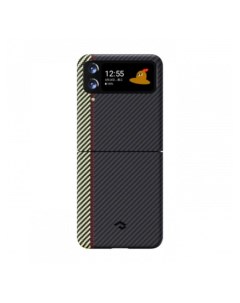 Чехол Fusion Weaving MagEZ Case 3 для Samsung Galaxy Z Flip4 Overture кевлар ара Pitaka