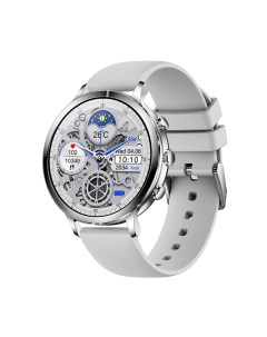 Смарт часы K61 с bluetooth звонком 2 ремешка в комплекте Серебристый Pride watch