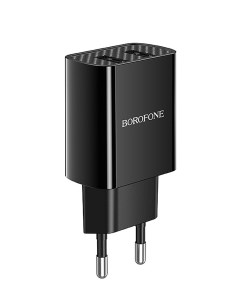 Сетевое зарядное устройство адаптер Borofone BA53A USB A x 2 2 1 A Output Lightning Urm