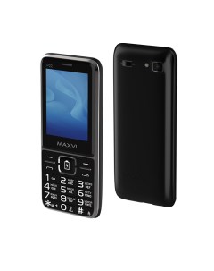 Мобильный телефон P22 Black Maxvi