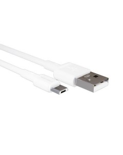Дата кабель USB 2 0A для micro USB K14m TPE 0 25м White More choice